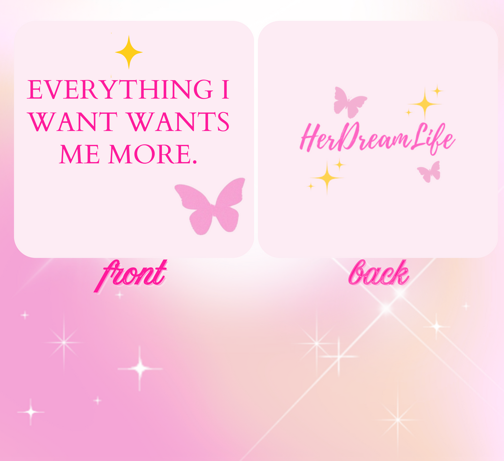 Shower affirmation cards JUMBO